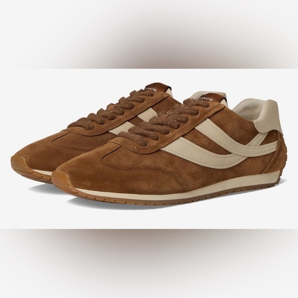 Vince Shoes - Vince Oasis Lace Up Sneakers in Elmwood/Milk